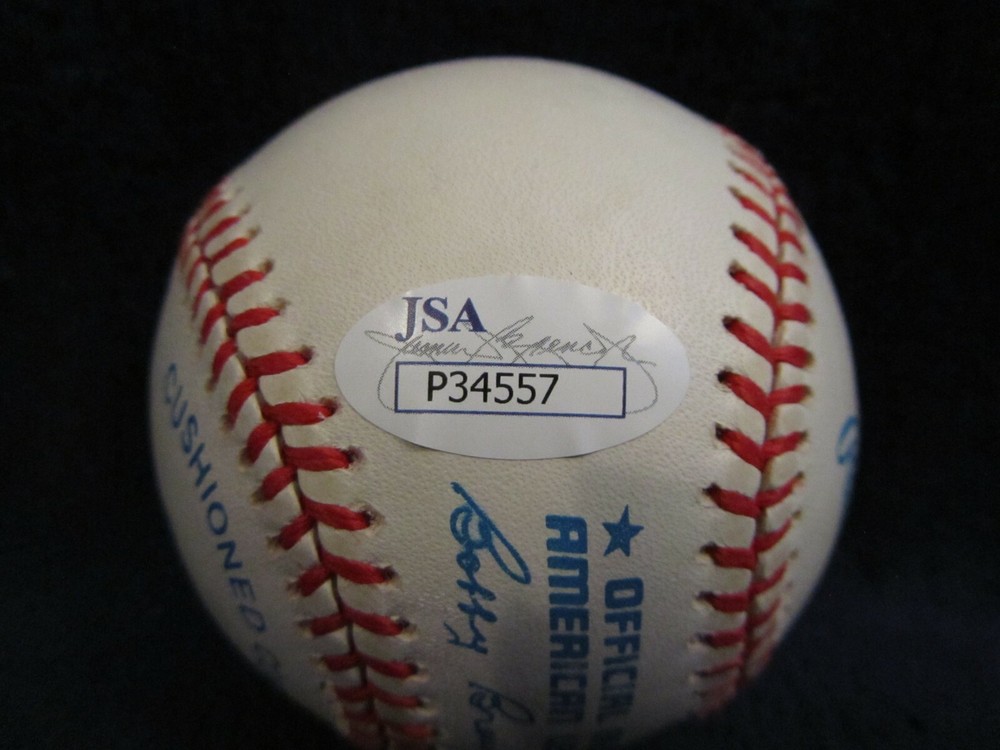 Bill Rogell (D 2003) Autographed OAL (Brown) Baseball – JSA Cert