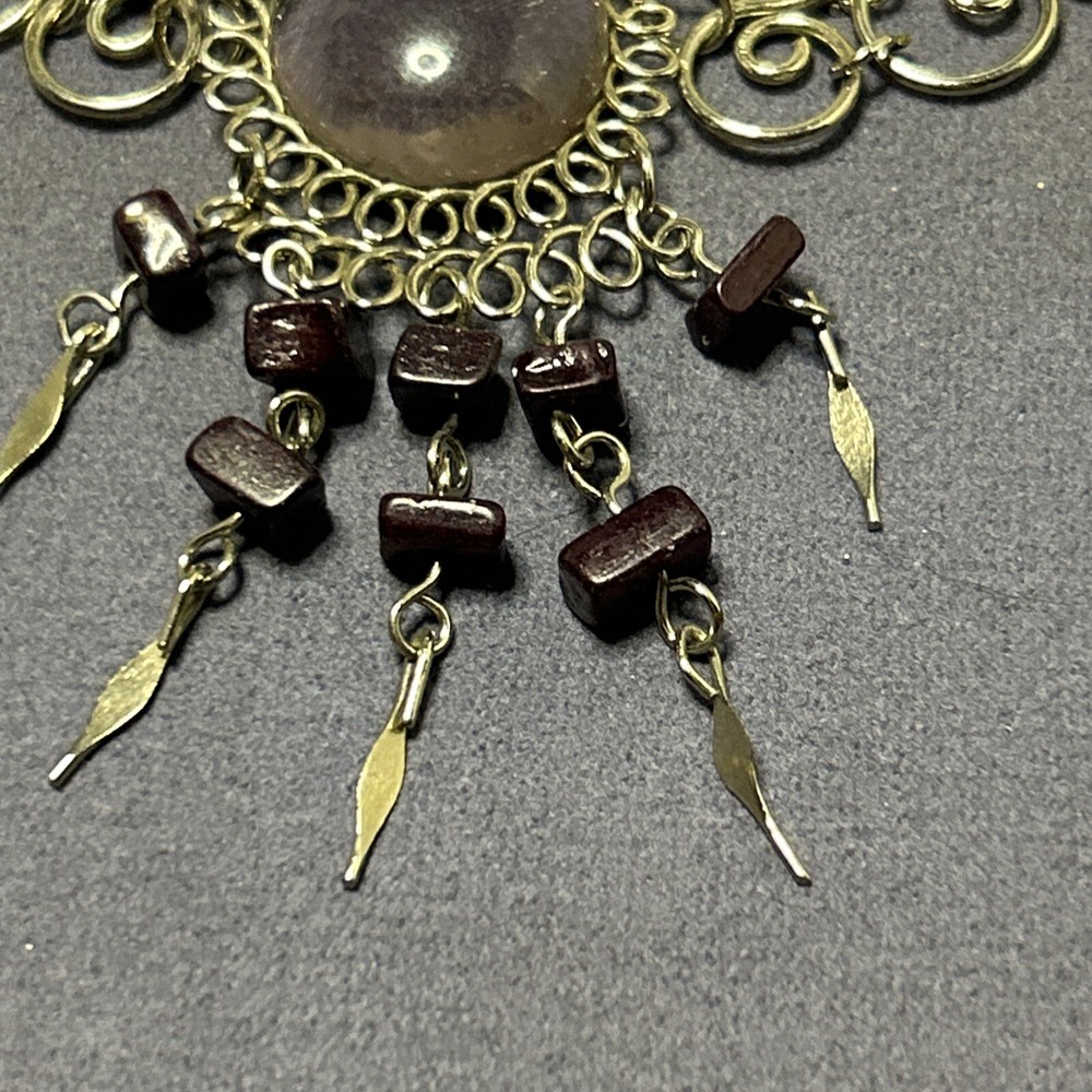 Peruvian Necklace Boho Handmade Ethnic Folk Art Peru