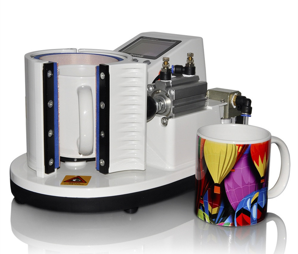 Pneumatic Mug Heat Press Machine Automatic Cup Heat Transfer Sublimation Machine