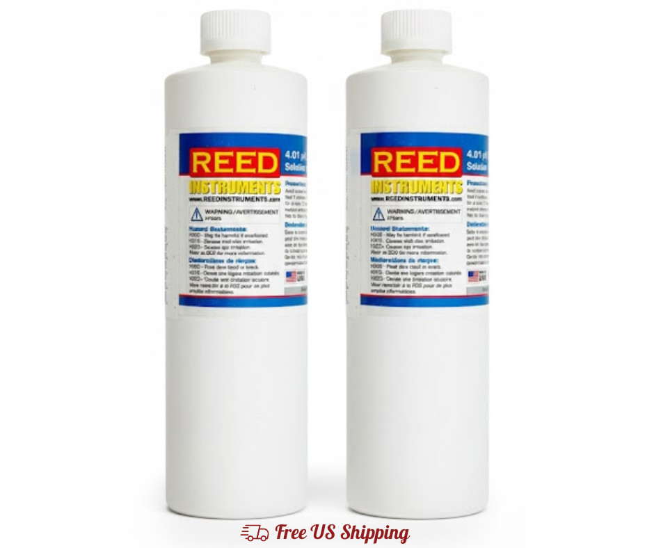REED Instruments R1404 4.01 pH Calibration Buffer Solution Set of 2