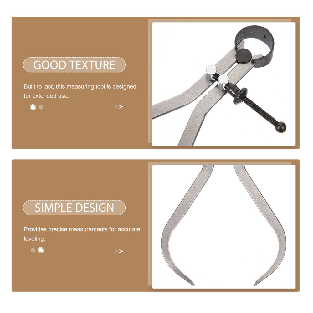 Caliper Inside Outside Divider Caliper Wood Turning Measuring Tool Portable