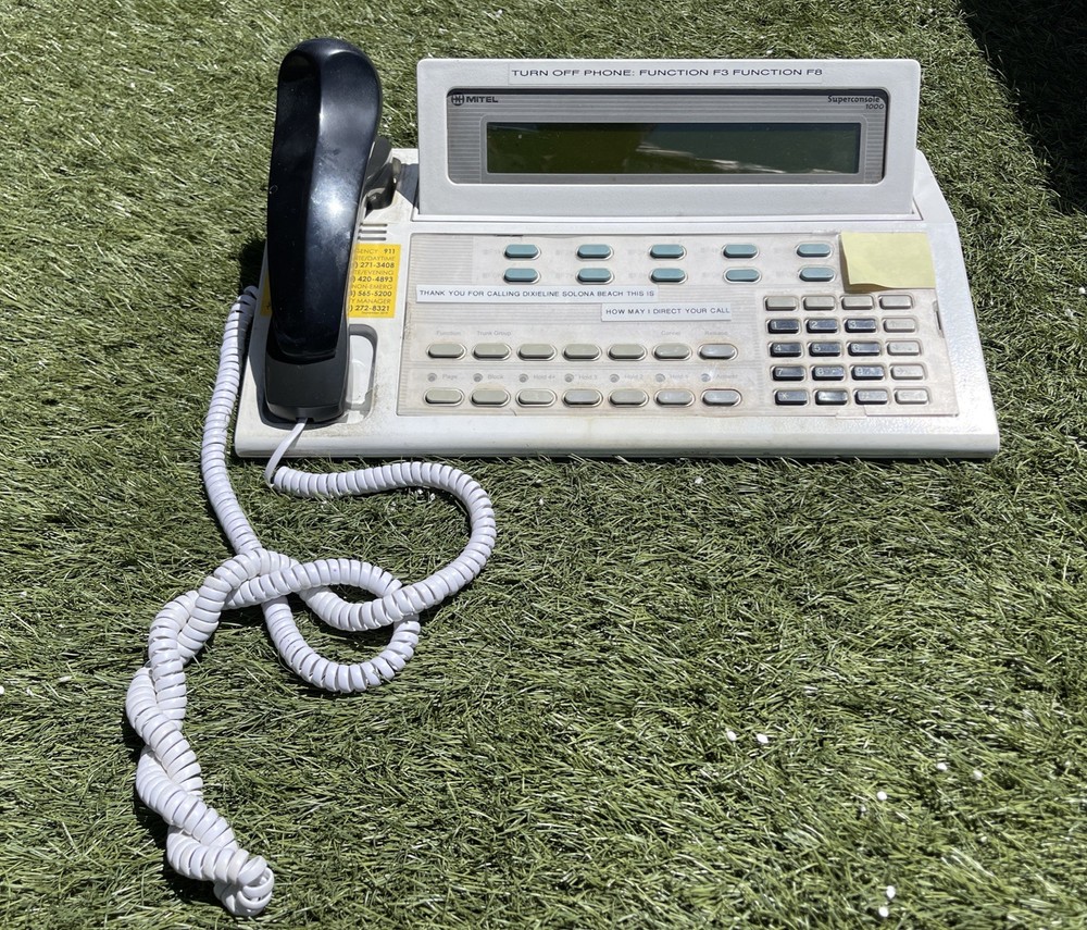 Mitel Super Console 1000 For Parts