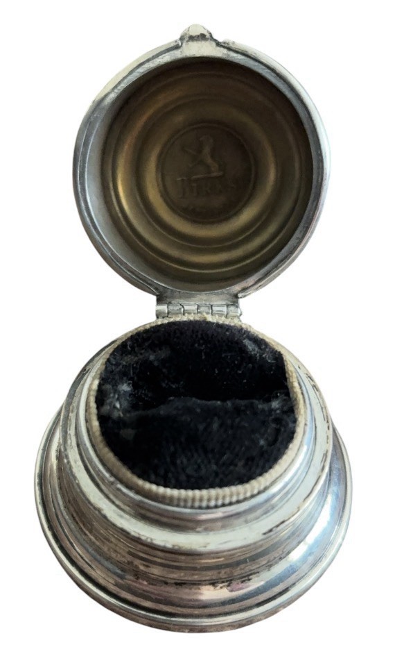 Vintage Sterling Birks Ring Box