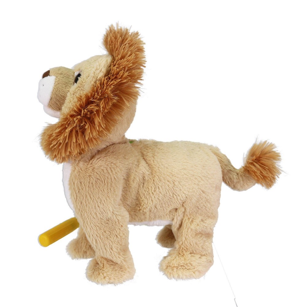 MEMBERS MARK WALKING & DANCING PLUSH, LION *DISTRESSED PKG