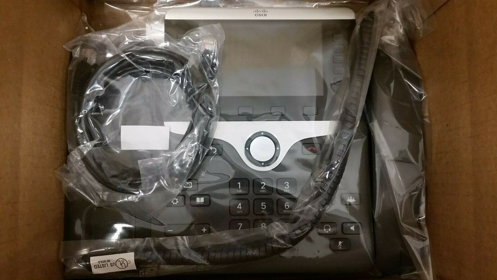 New Cisco 8841 office display telephone phone system