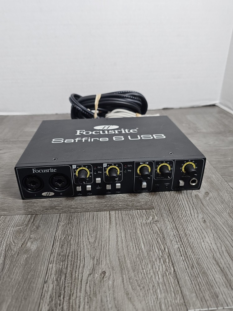 Focusrite Saffire 6 USB Audio Interface MOSF001