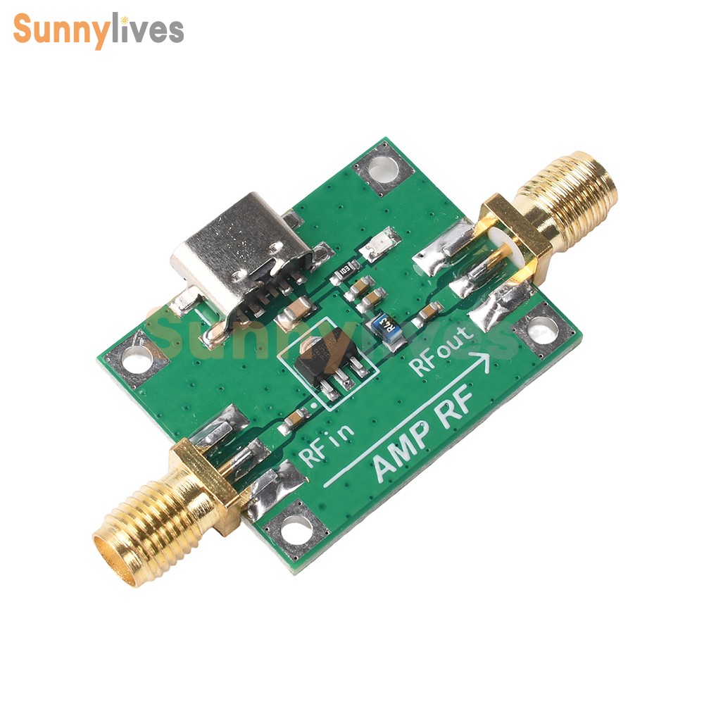 SBB5089 20dB Gain RF Module 5MHz–6GHz RF Power Amplifier RF Preamplifier Module