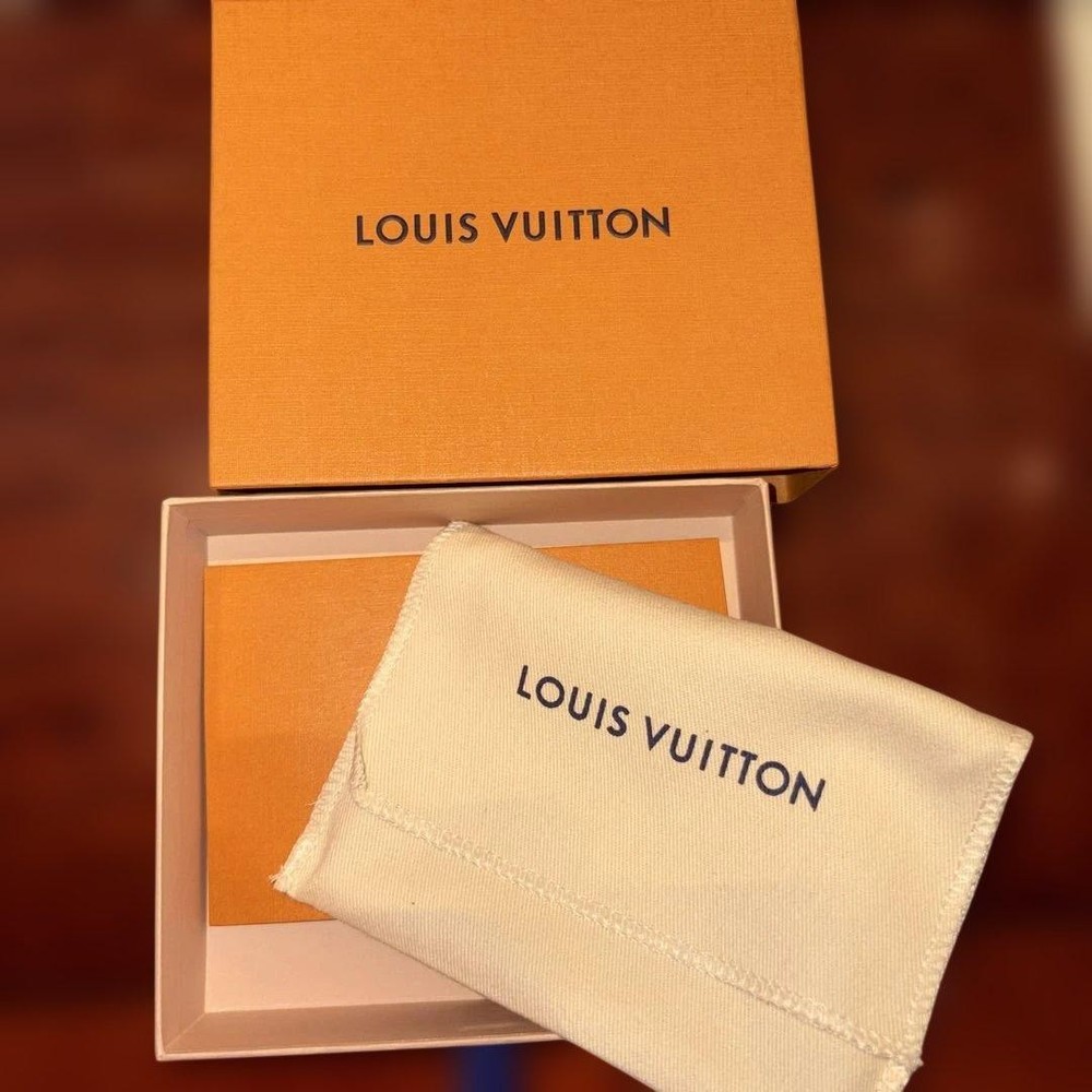 Louis Vuitton Black Tri-Fold Wallet