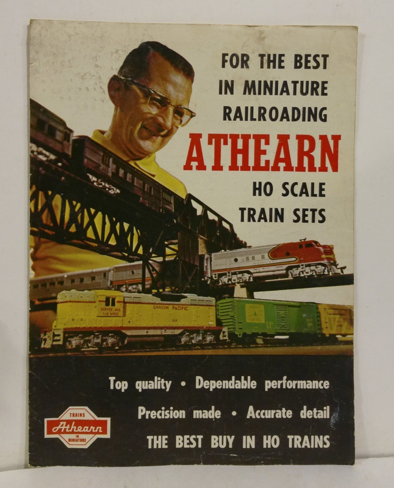 Vintage 1960's Athearn HO Scale Train Sets Catalog