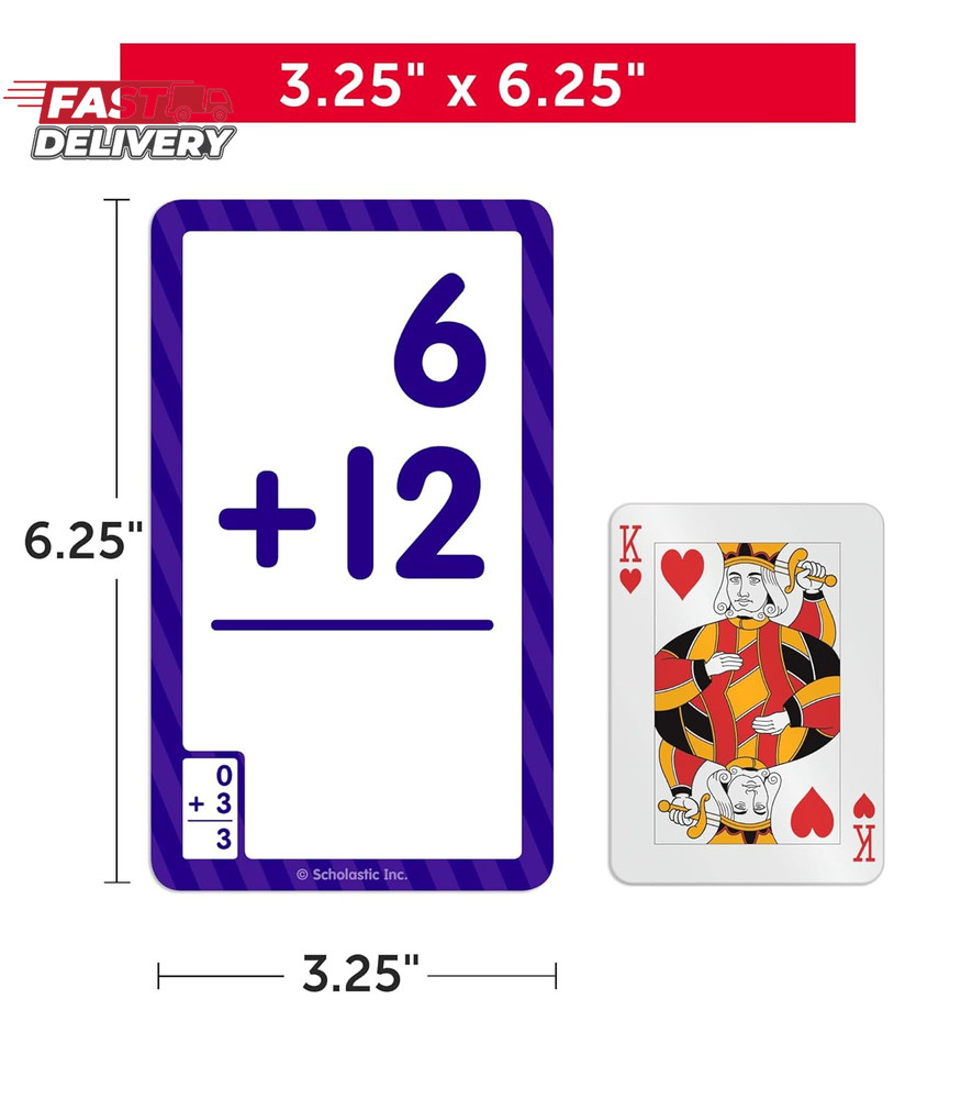 Flash Cards: Addition 0 - 12