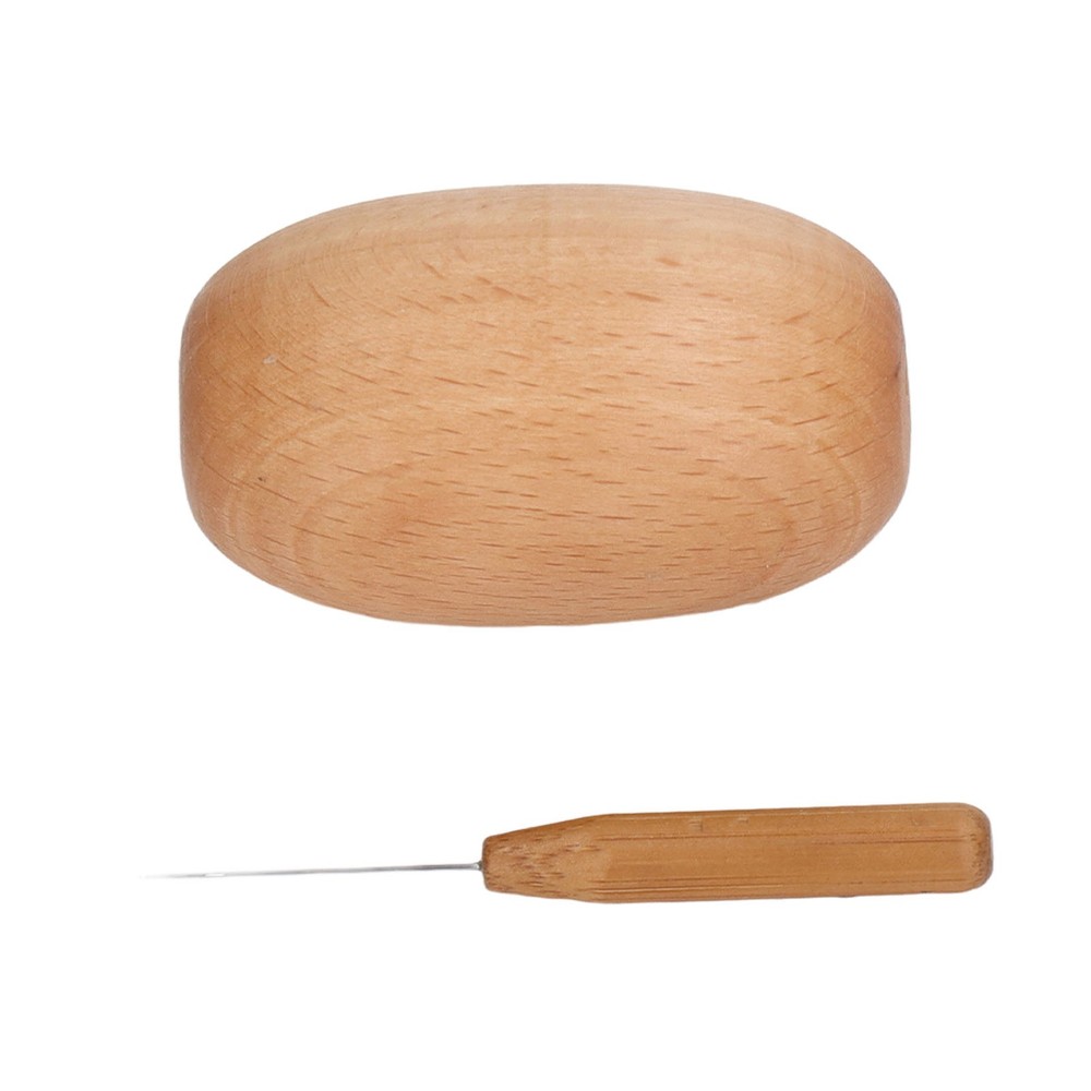 Darning Egg Sturdy Wood For Clothing Darning New↑