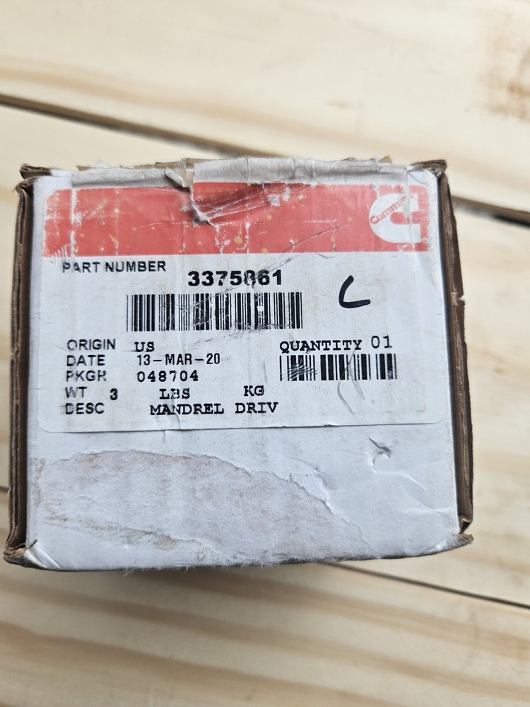 CUMMINS 3375861 MANDREL DRIVE