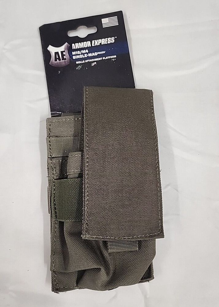 Armor Express Single Mag Pouch Ranger Green