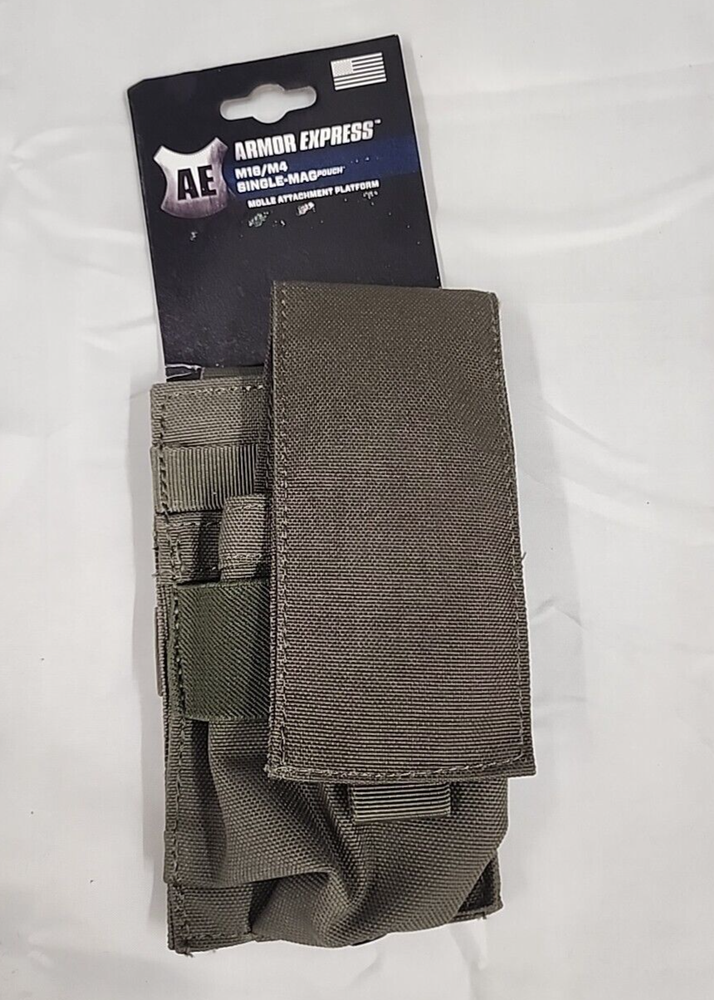 Armor Express Single Mag Pouch Ranger Green
