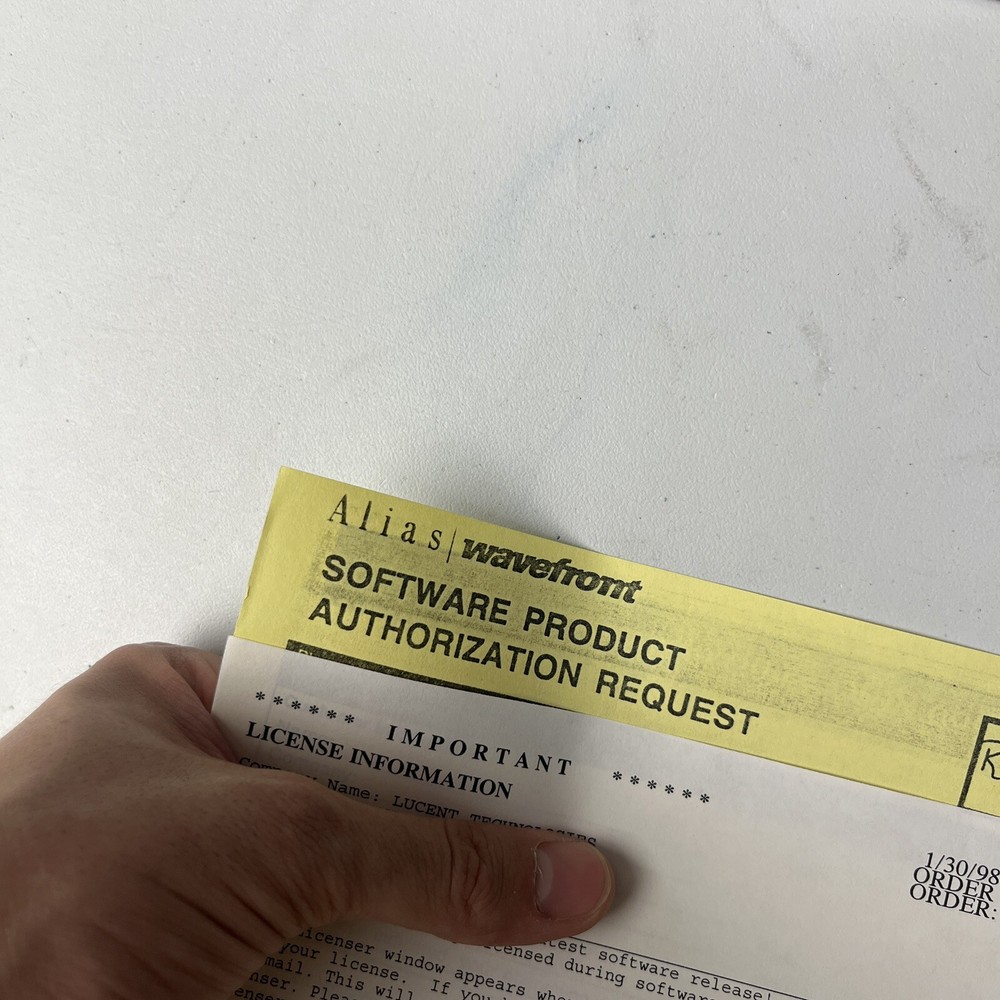 Alias Wavefront Power Animator 8.5 Vintage Software With Manuals In Box