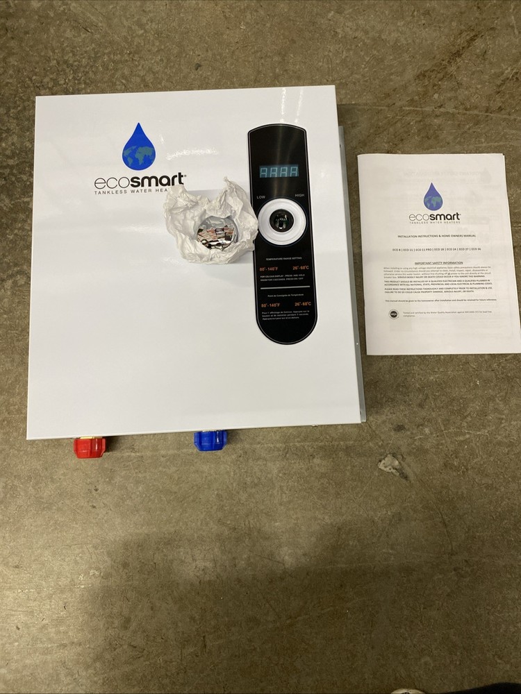 EcoSmart Eco 24 Electric Tankless Water Heater 240 V