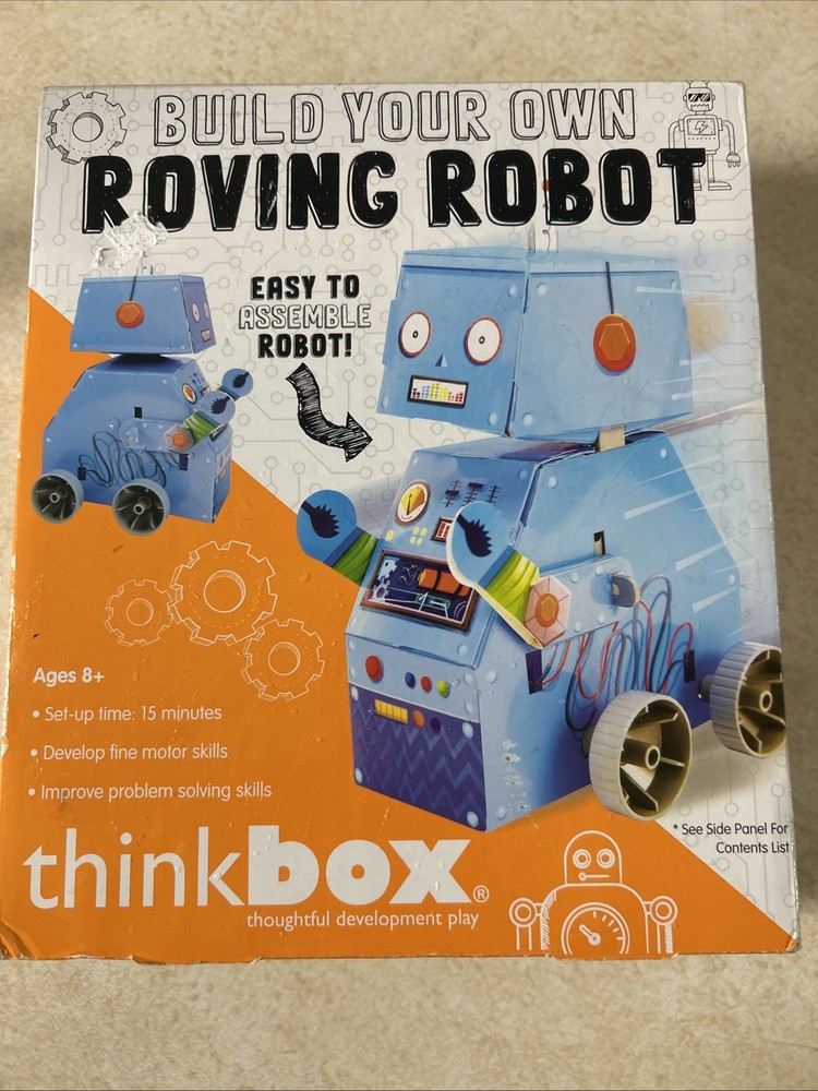 Build Your Own Roving Robot Think Box  Great For Learning