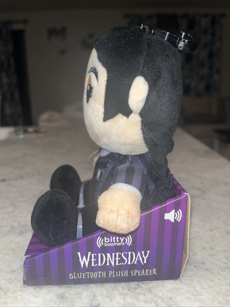 Bitty Boomers Wednesday Bluetooth Plush Speaker