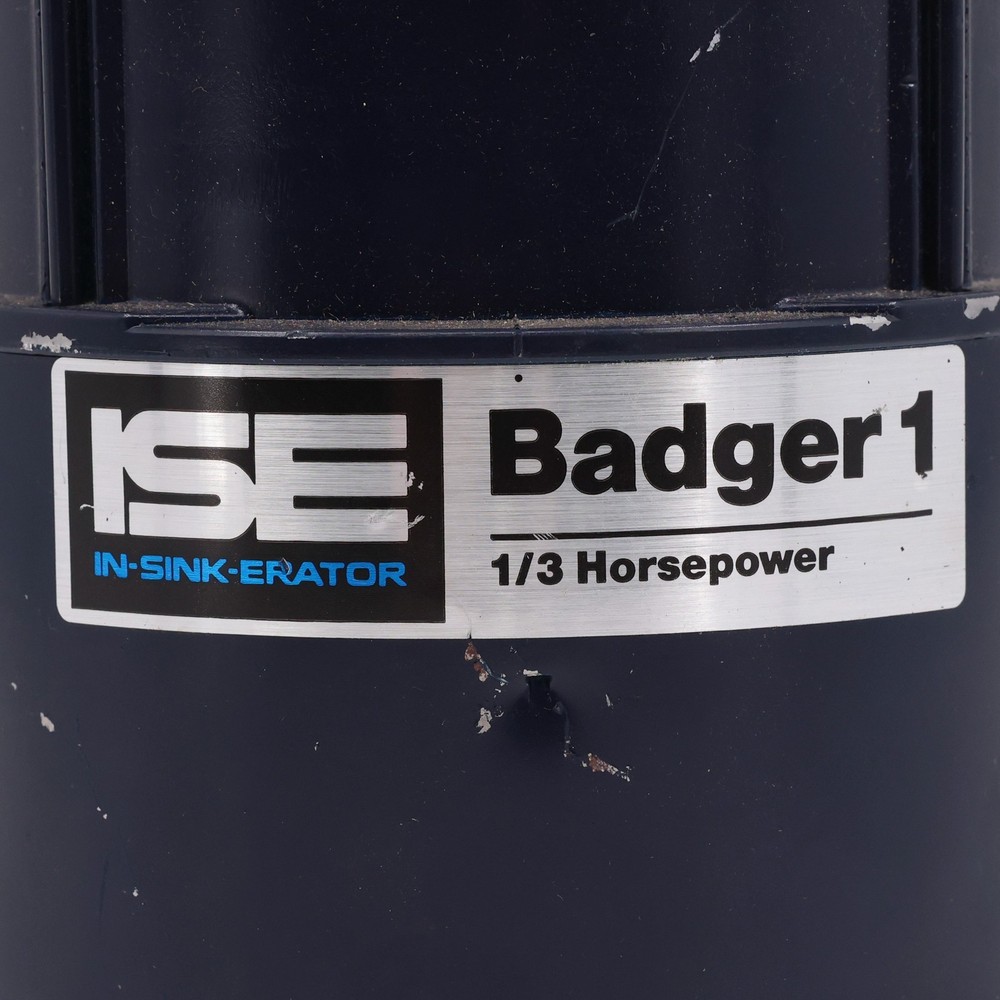 InSinkErator Badger 1 1/3 HP Continuous Feed Garbage Disposal ISE