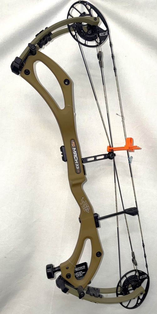 PSE Mach 33 DS RH/70lb Clay Brown NEW!!!