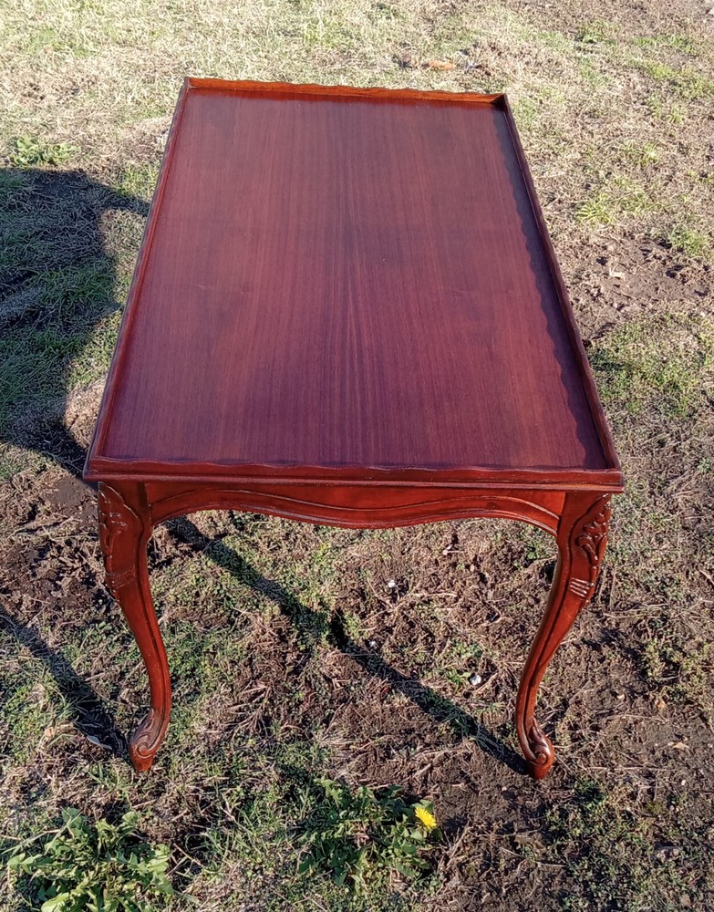 Mahogany Carved Coffee Table (CT405)