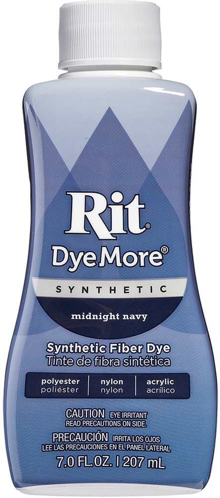 Rit Dye More Synthetic 7oz-Midnight Navy - 3 Pack