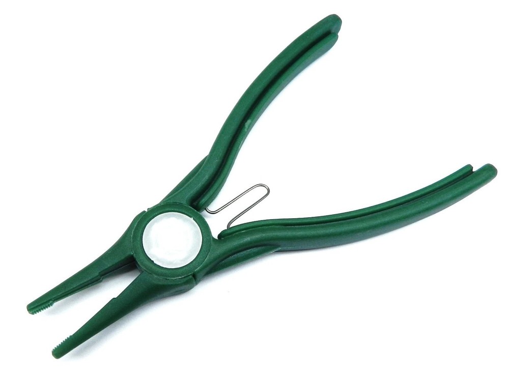 Plastic Pliers Non-Metallic Electronic Hobby Hand Non-Marring Long Flat Nose