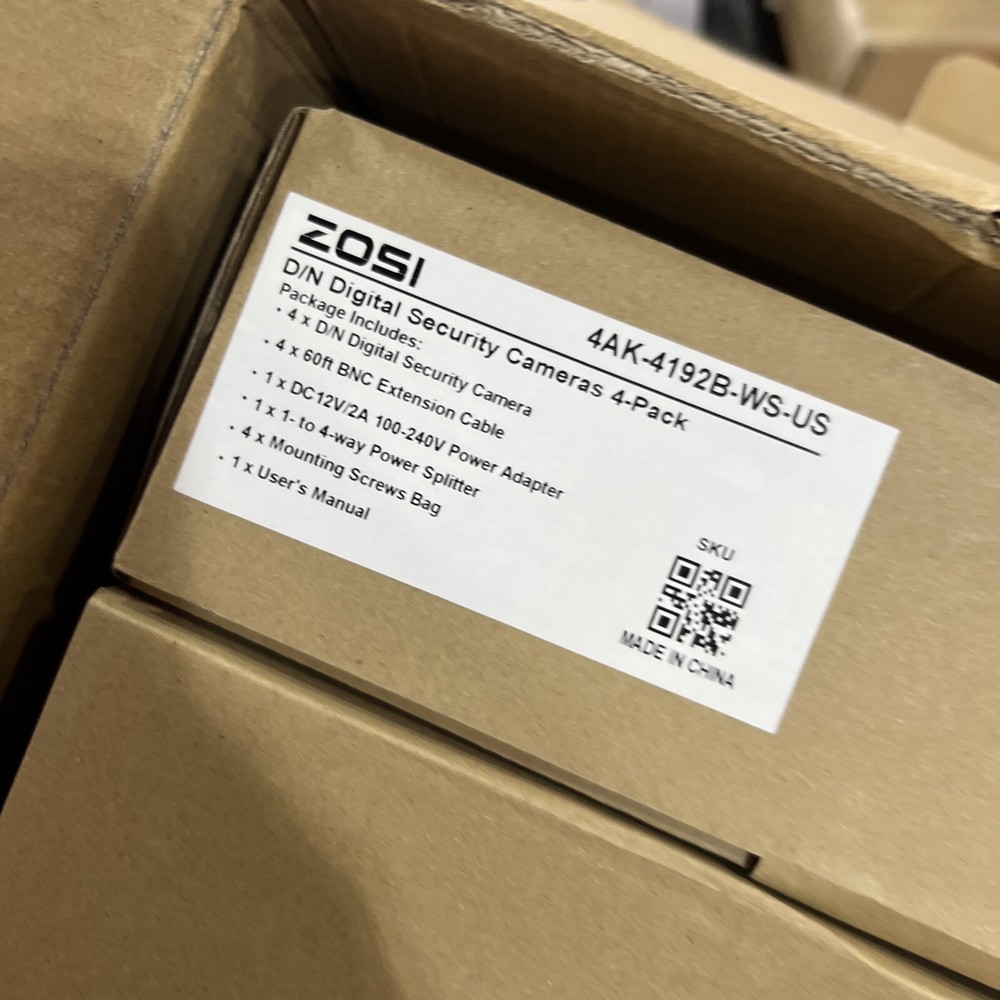 zosi 8 channel 8 Camera