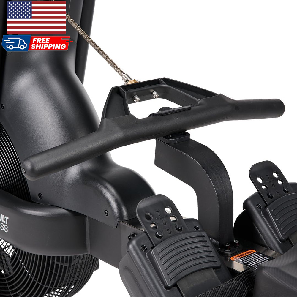AssaultRower Pro Rower Workout Machine for HIIT Cardio and Endurance Training