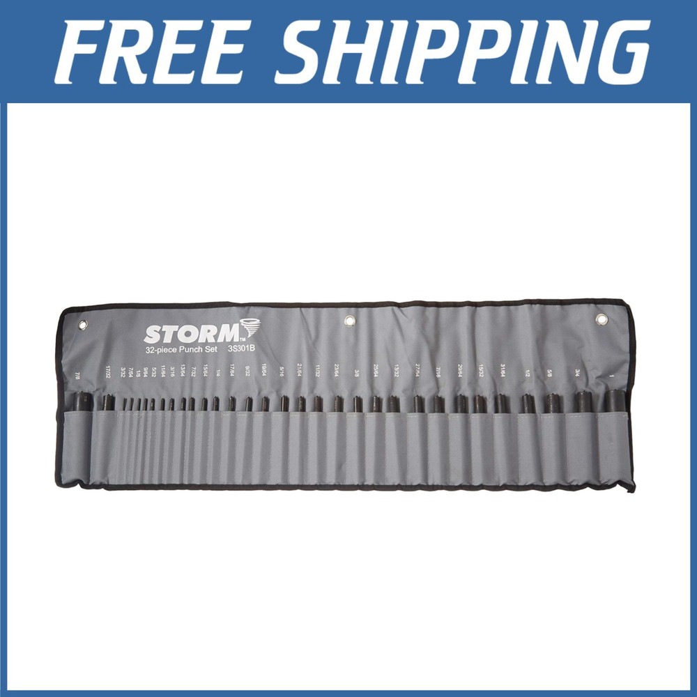 Manual Transfer Punch Set, 32 Pieces