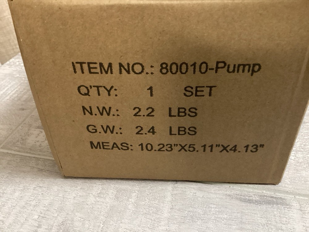 Pump Only Proactive 1500 Pad Only $20