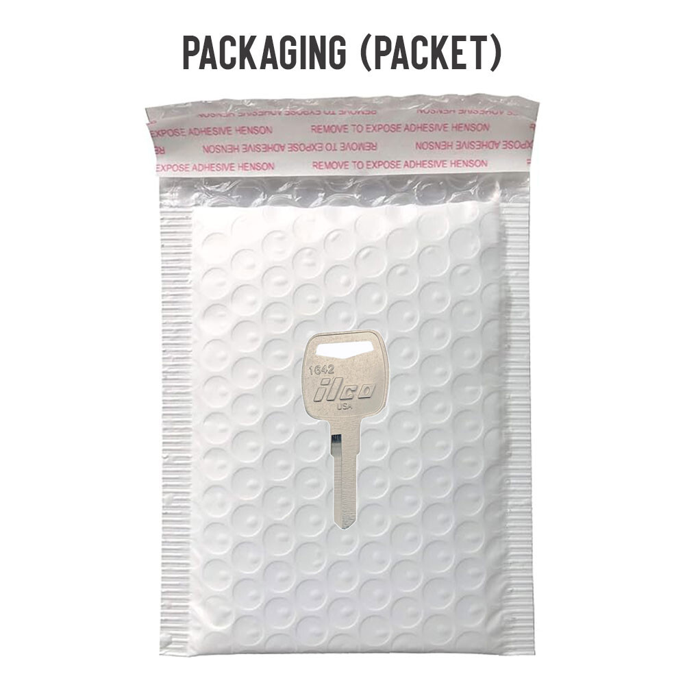 1642 Key Blank – Nickel