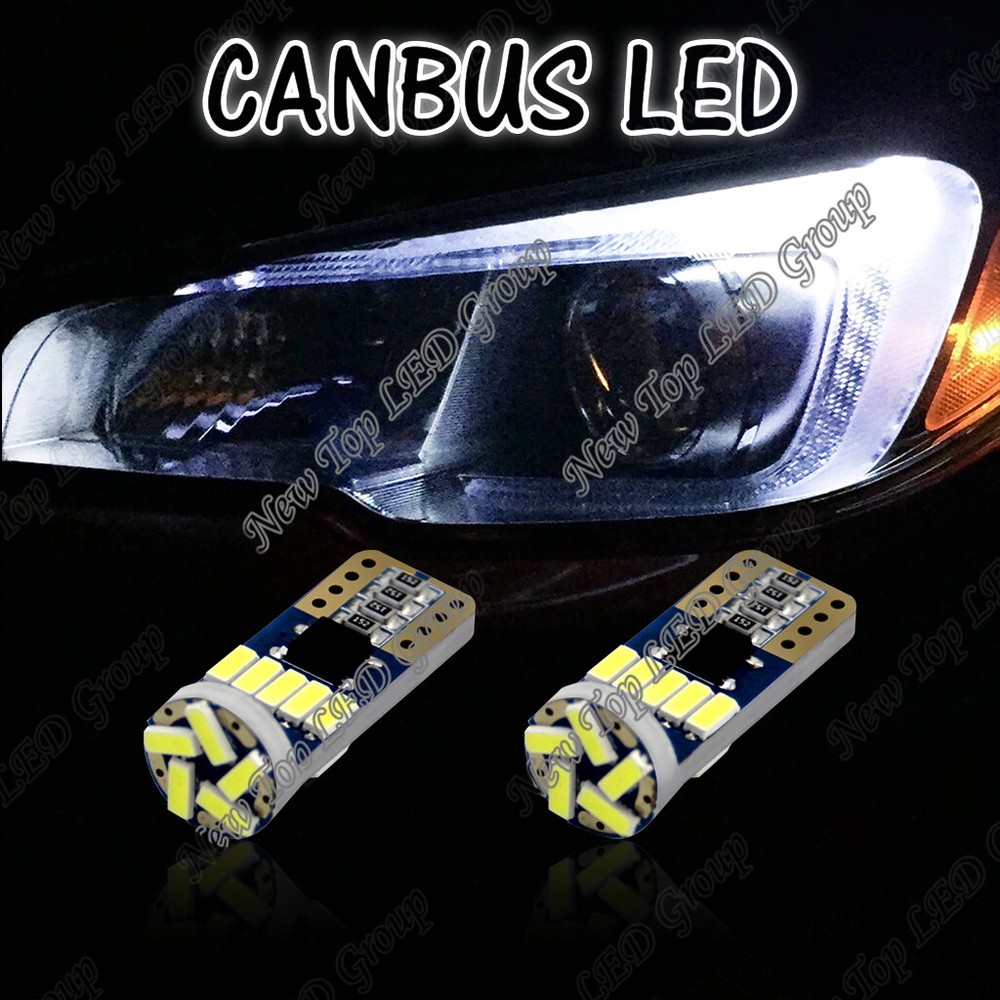 T10 194 168 LED Light Bulbs For 2015-2020 Subaru WRX Boomerang Parking C-Lights