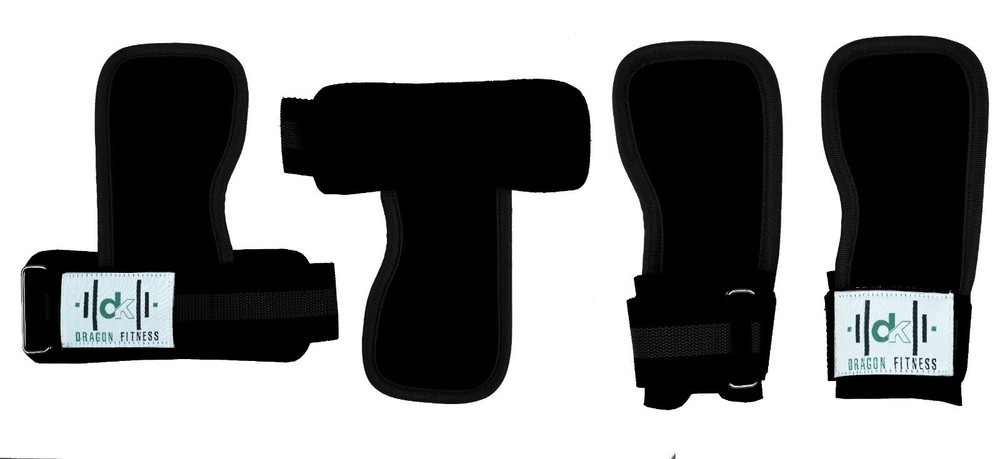 Gym Wrist Support Wraps Adjustable Training Straps Pair