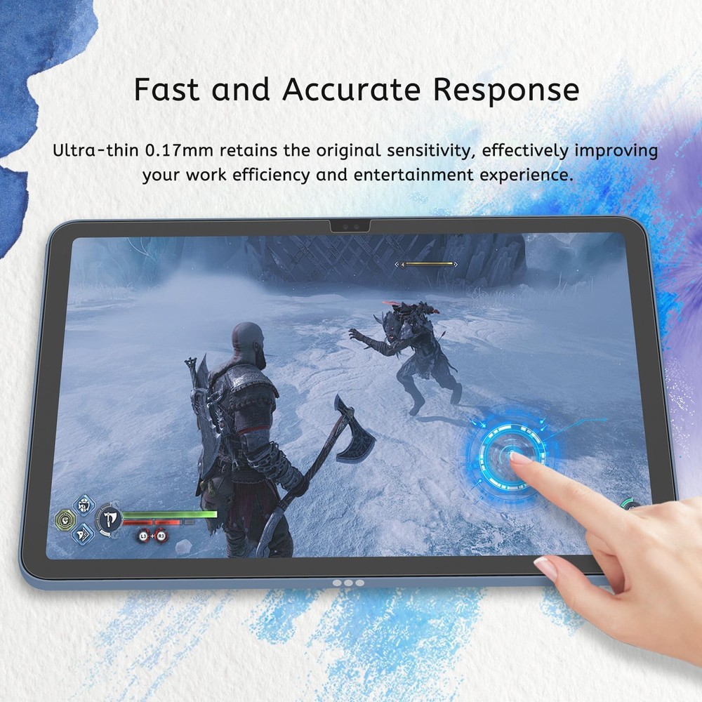 MOBDIK 2 Pack Paperfeel Screen Protector Compatible with iPad A16 11th/10th G...