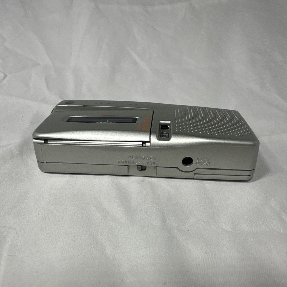 GE 35383 Handheld Cassette Voice Recorder, Tested