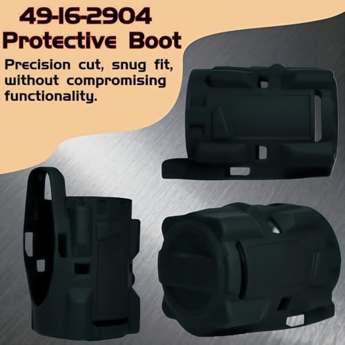Protective Boot for 1/2" Hammer Drill/Driver - Shock-Resistant, Anti-Scratch, Oi