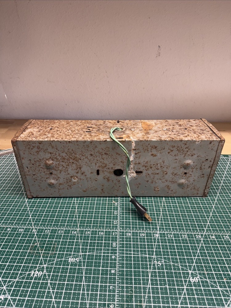 Vintage Underground Subway Chinese Exit Lightbox Sign Untested