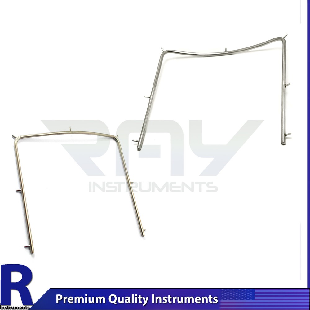 Dental Endodontic Rubber Dam Punch Holder Frame Medium Size Surgical Instruments