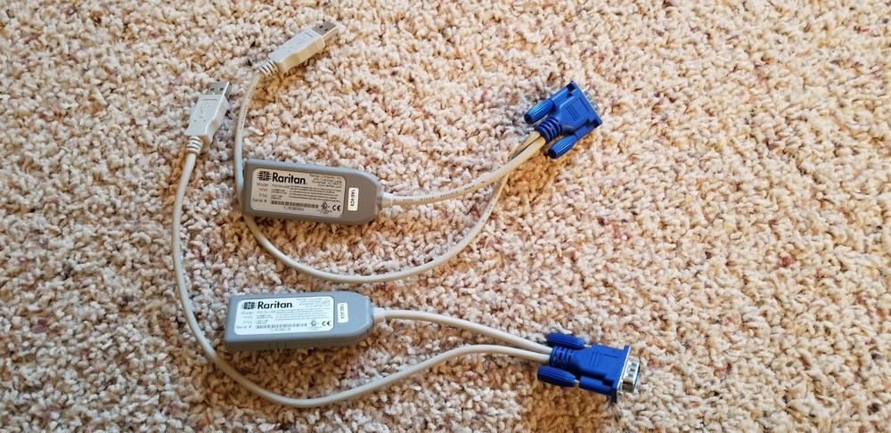 2 Raritan Paragon II Computer Interface Module P2CIM-USB USB KVM Extenders