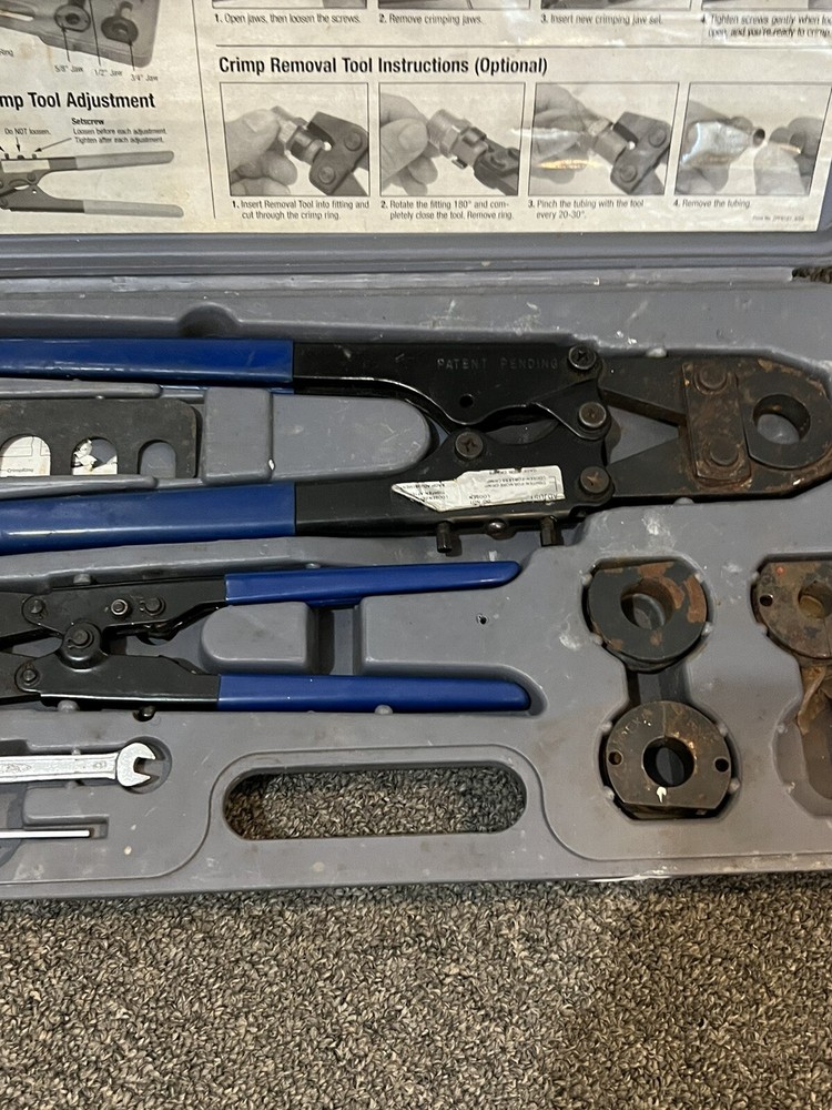 ZURN ZPFN161 MULTI HEAD CRIMP TOOL KIT