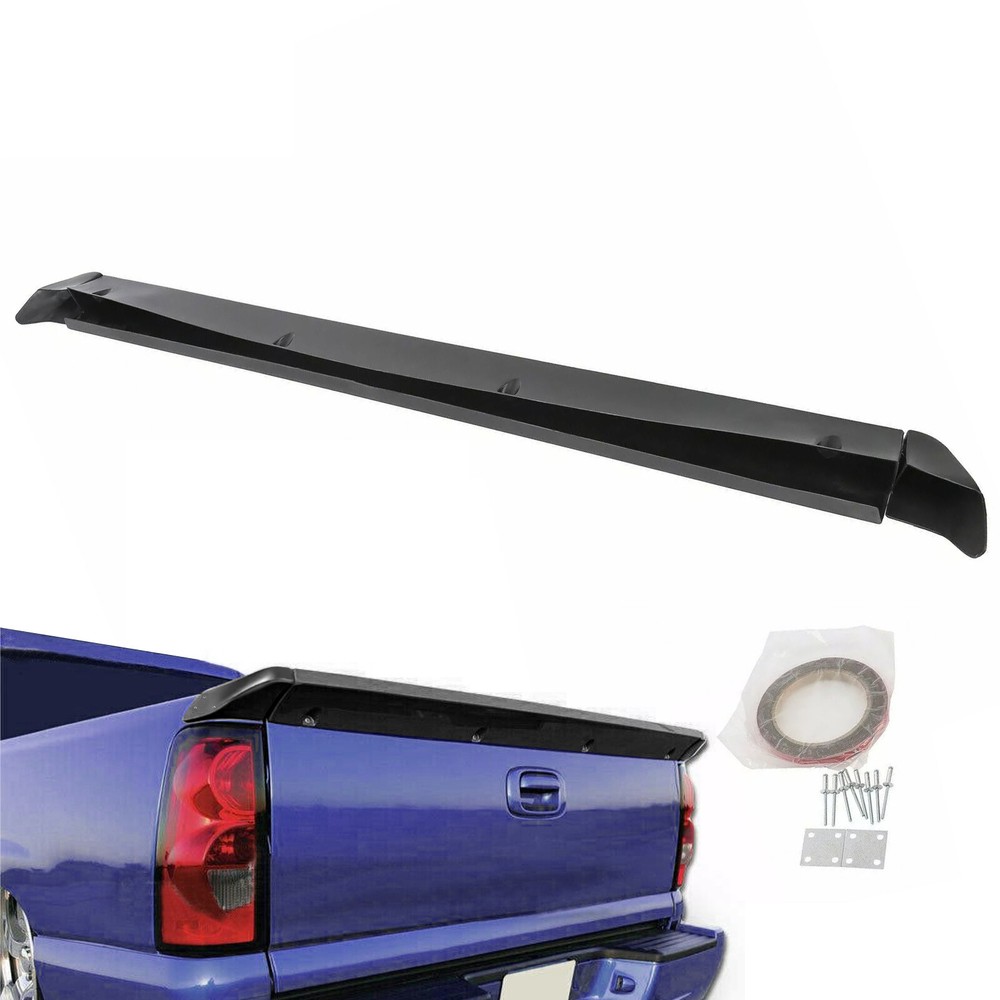 For 07-14 Chevy SS Silverado Rrear Tailgate Top Protector Spoiler Cap Cover