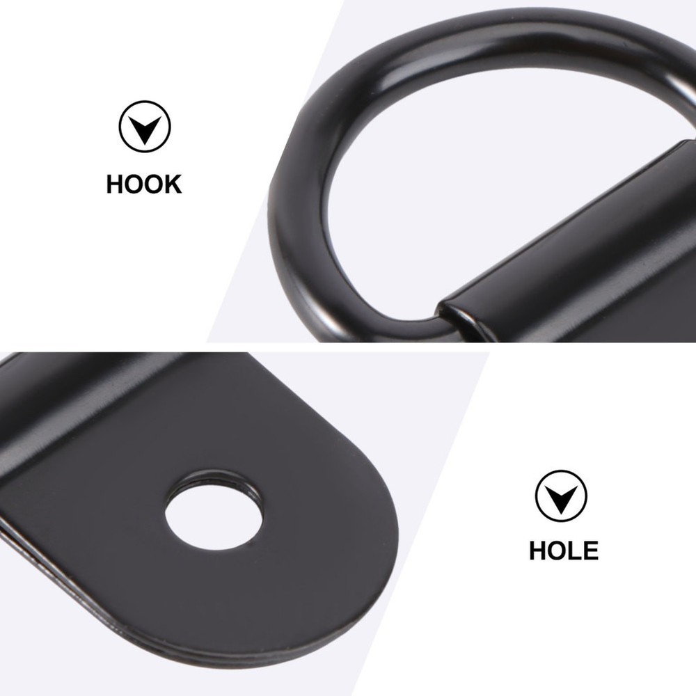 30 Pcs Frame Hanging Hooks Hangers D Shaped for Picture