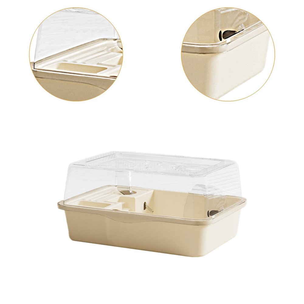 Large Hamster Cage Exercise Playing House with Openable Top Creative Guinea Pig