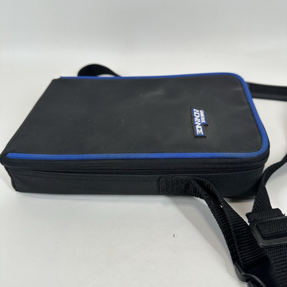 Game Boy Advance Black Shoulder Carry Case with Insert Compartment
