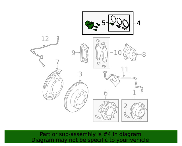 Genuine Ford Locking Hub PC3Z-3B396-A