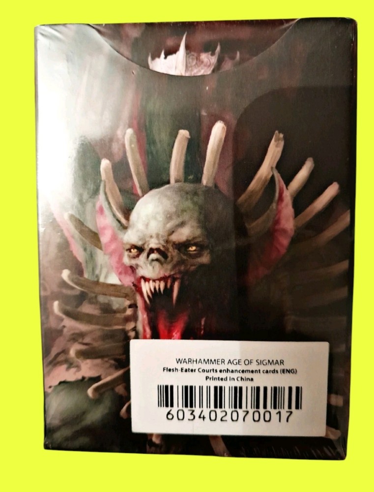 💥 Flesh Eater Courts Battletome Launch Edition & Cards Warhammer AoS