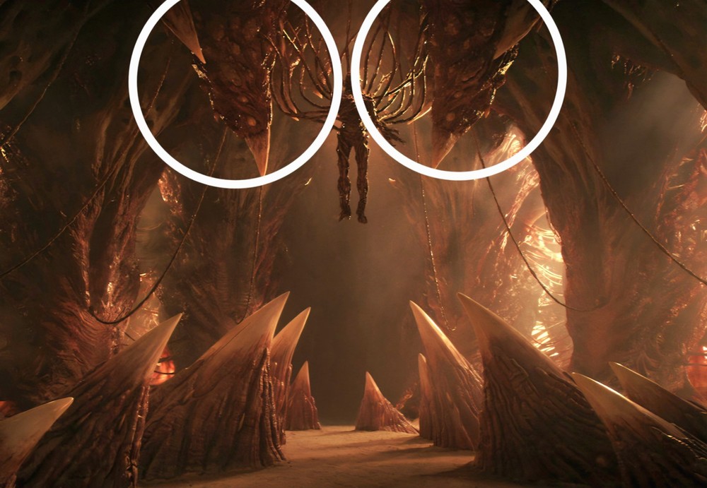 Stranger Things S5 Production Used Upside Down Vecna Cavern Original Prop
