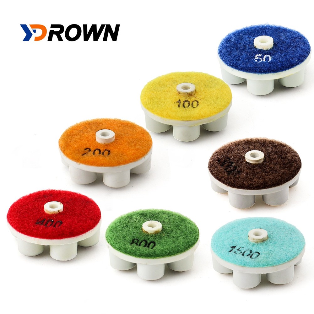 2" Diamond Polishing Pad Spherical Work Points Grinding Discs Sanding Renovating