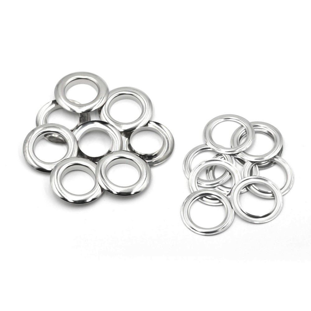 Solid Brass Eyelets Grommet with Washer for Curtain Leather Craft Bag